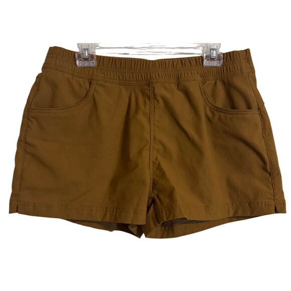 Prana Halle E- Waist Short II Size 14 Antique Bronze NWT $75 Women’s Pockets 3" - Picture 3 of 14